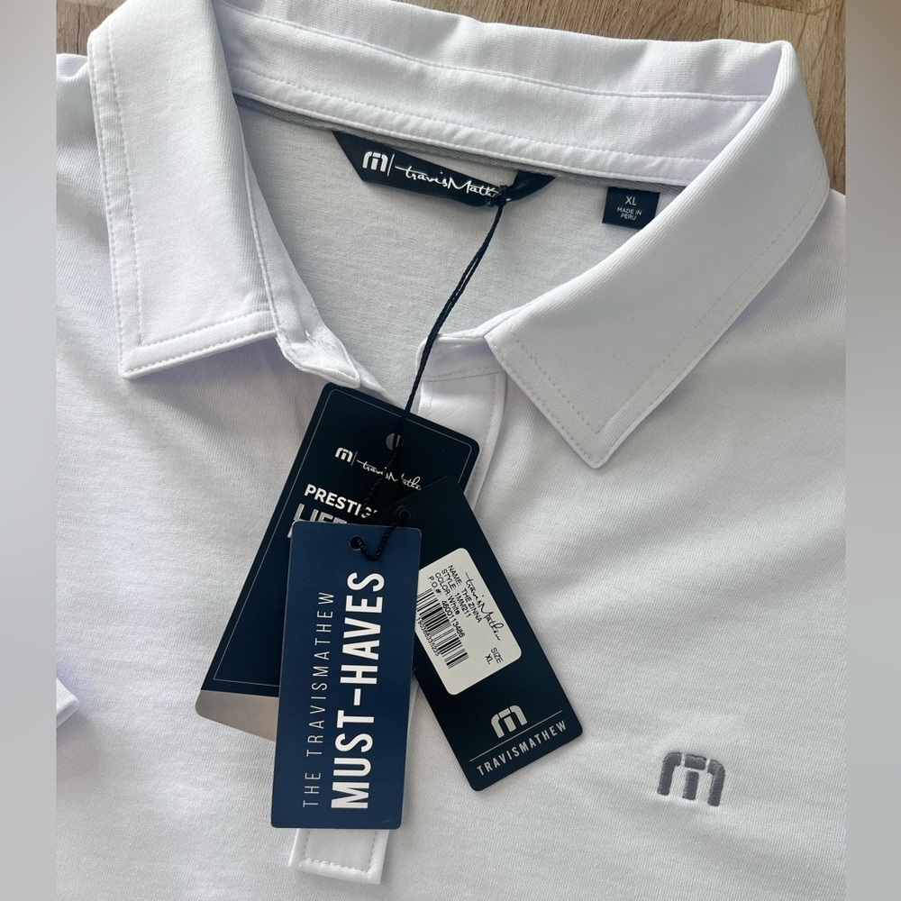 NWT • TRAVIS MATHEW ZINNA GOLF SHIRT - Picture 3 of 8